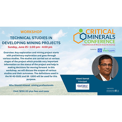 MEG Calgary sponsoring Critical Mineral Conference 2023 workshop